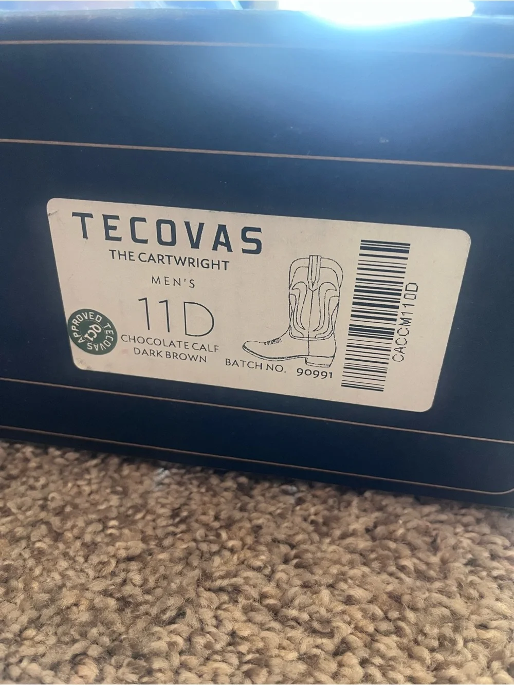 Tecovas Brown Leather Western Boots